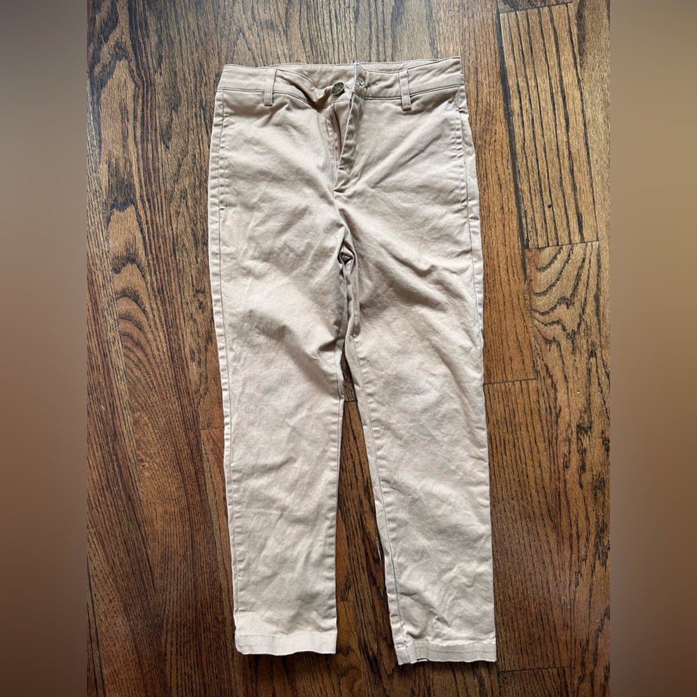 Serendipity shrimp and grits khakis Straight leg khaki pants large boys